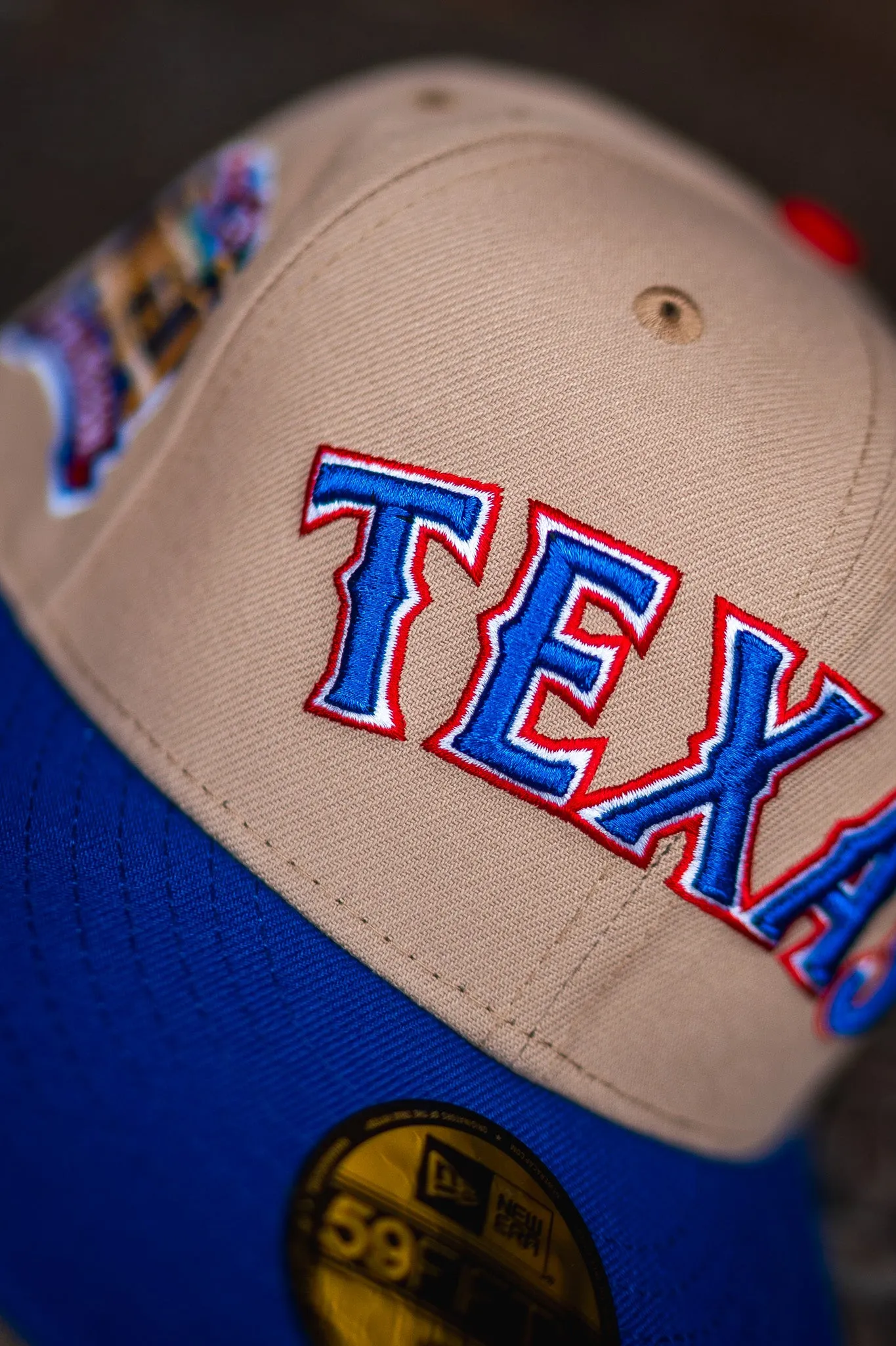 New Era Texas Rangers Final Season Green UV (Khaki/Blue)