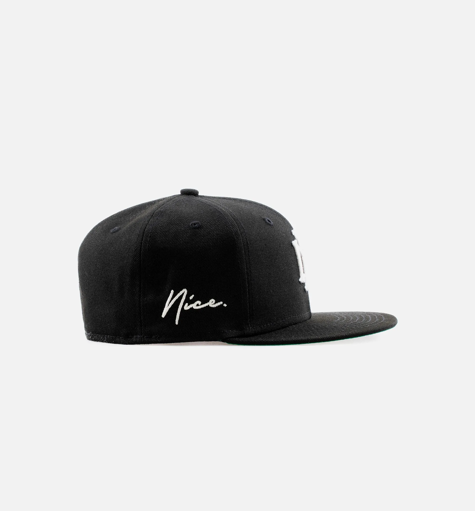 Nice Kicks x New Era Monogram 5950 Mens Hat - Black