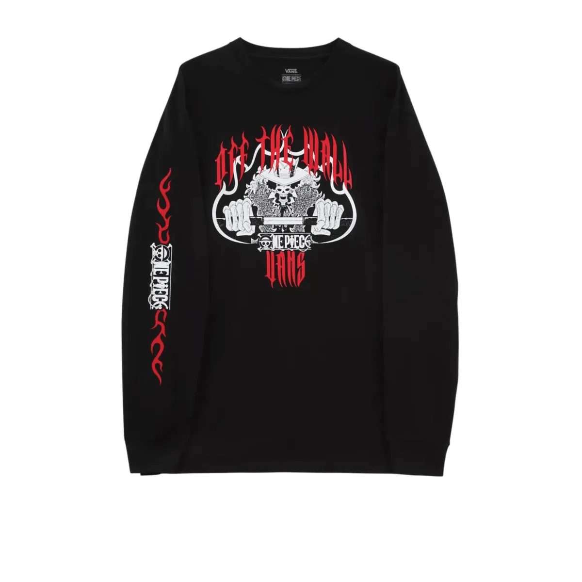   One Piece L/S Tee 'Black'