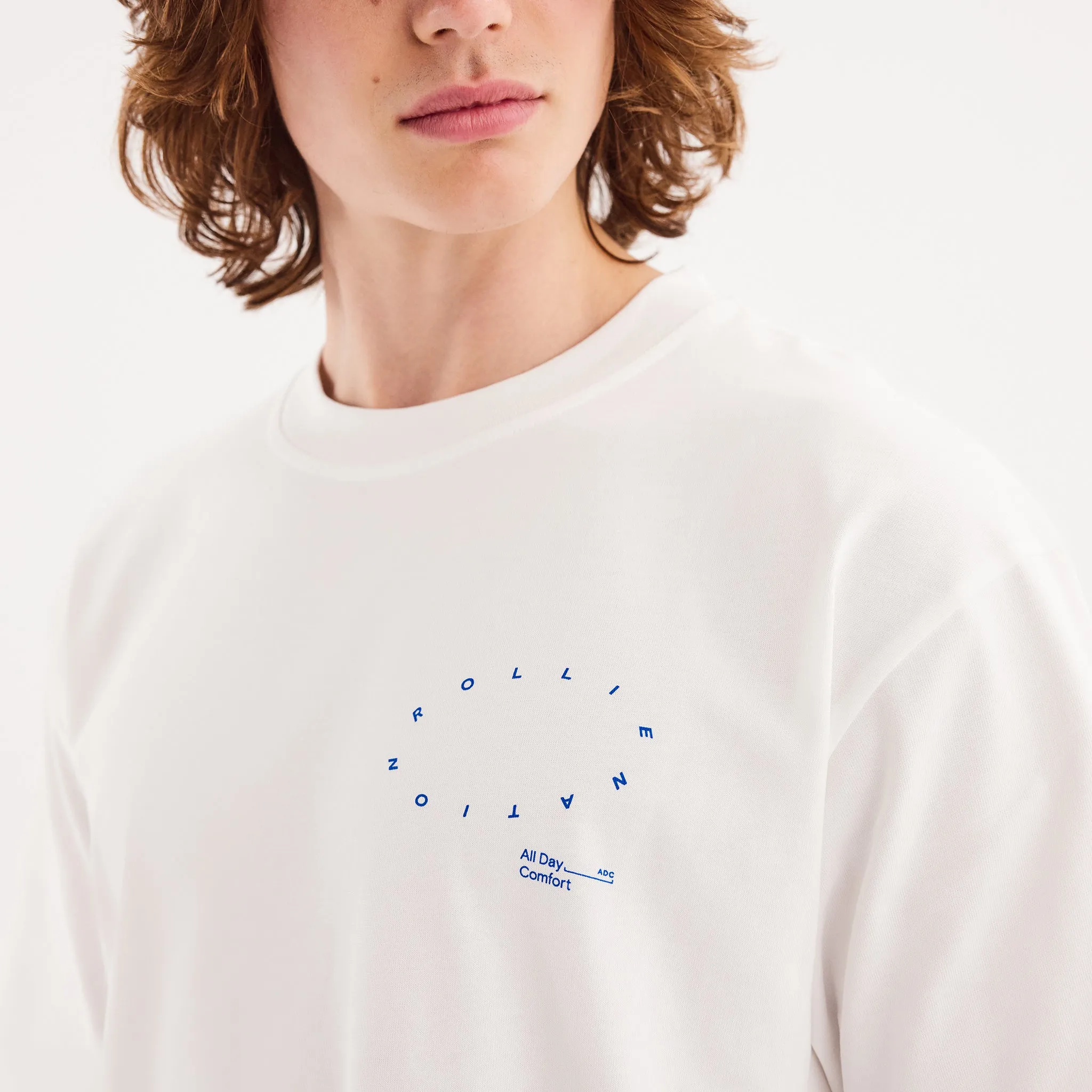 Oscillate Mens T-Shirt White