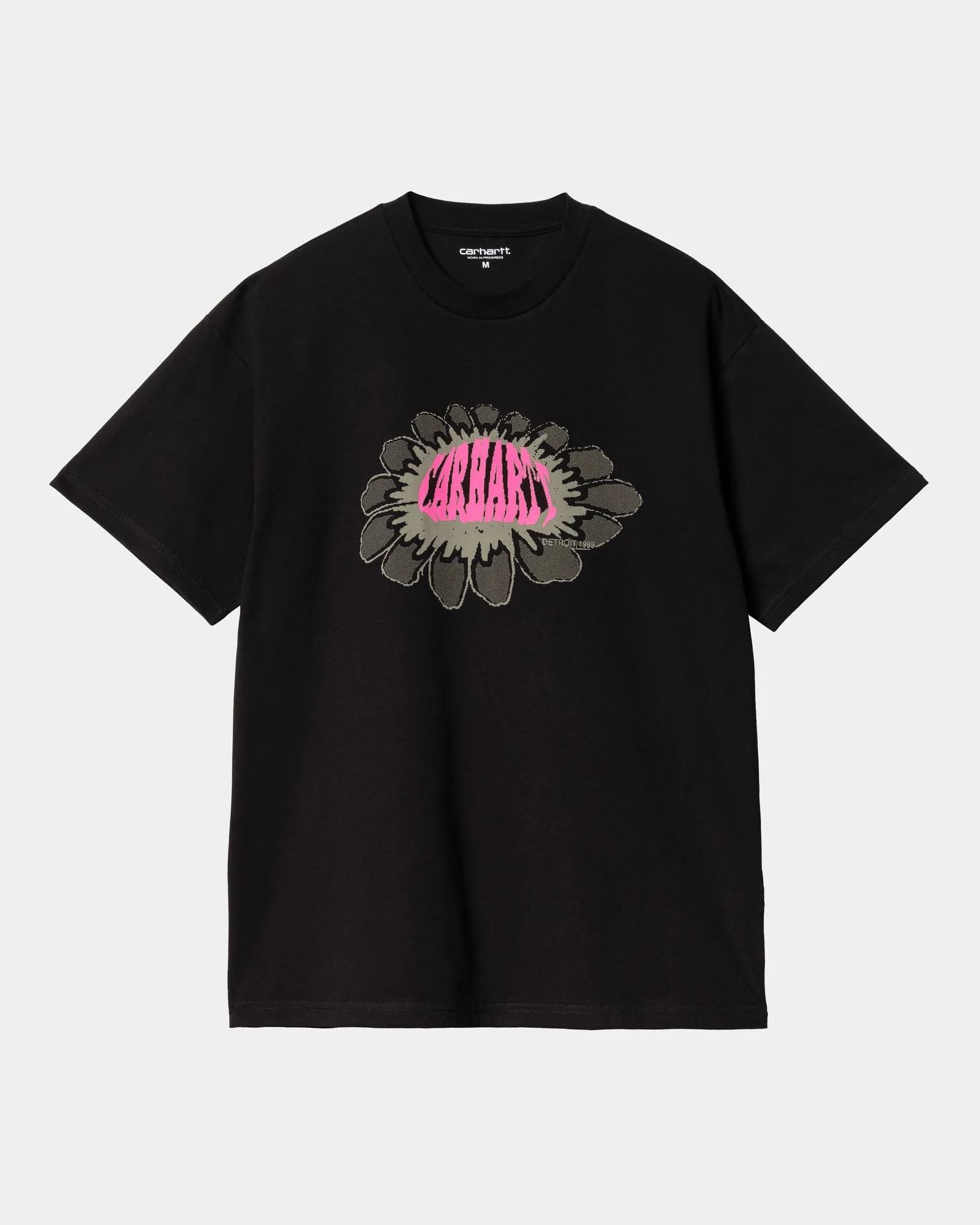 Pixel Flower T-Shirt | Black