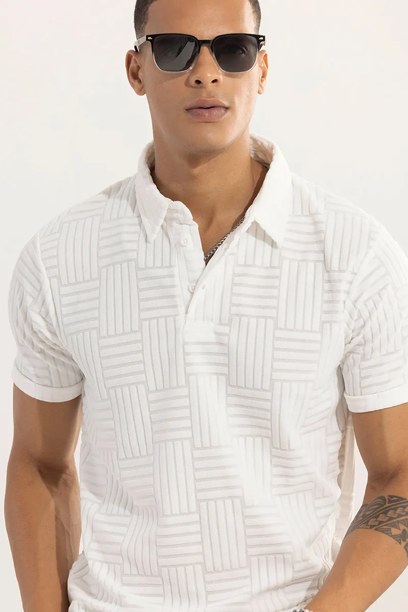 Quintet white Polo T-Shirt