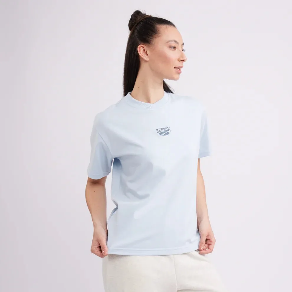 REEBOK WOMEN'S FEEL GOOD BLUE TEE