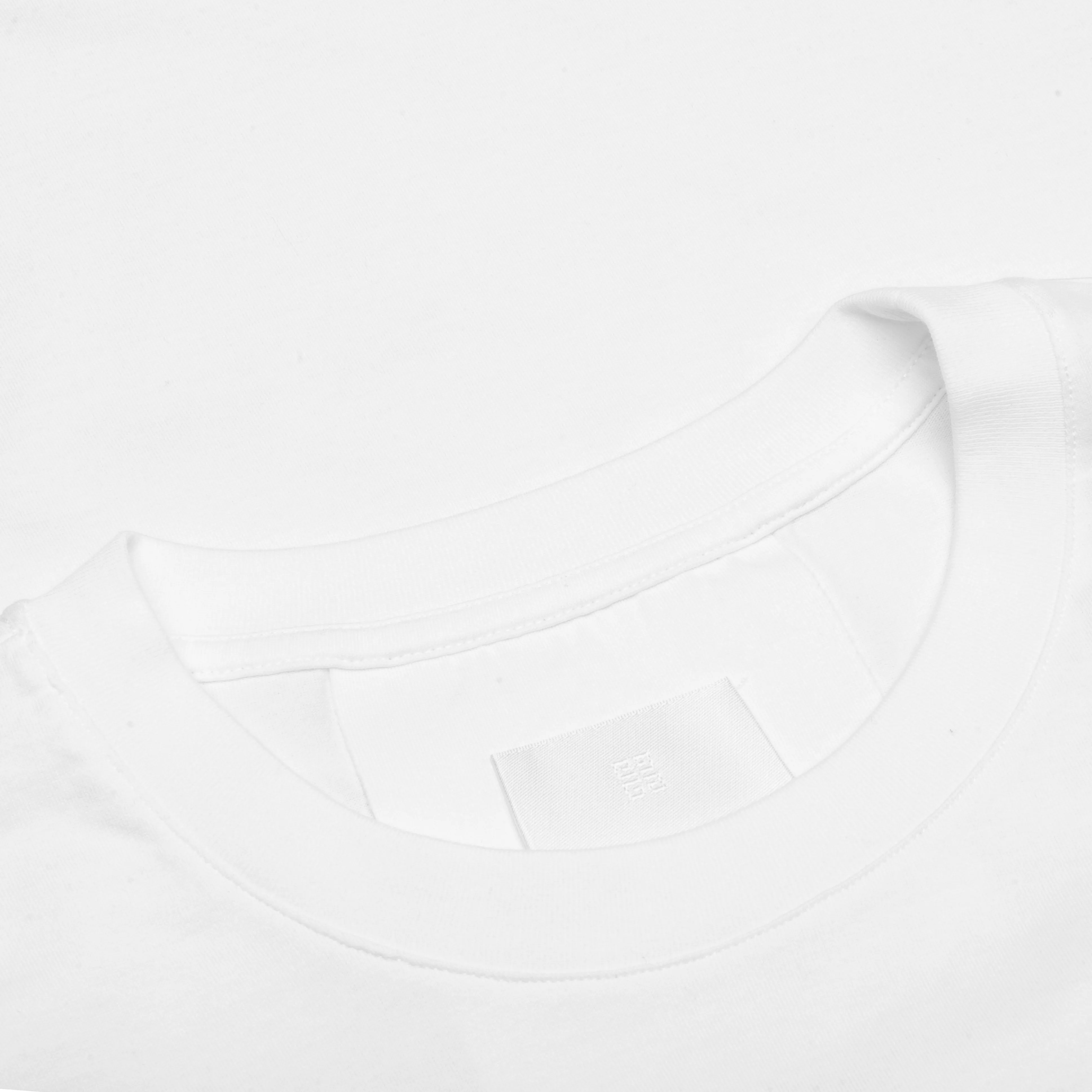 Reflective Slim Fit T-Shirt - White