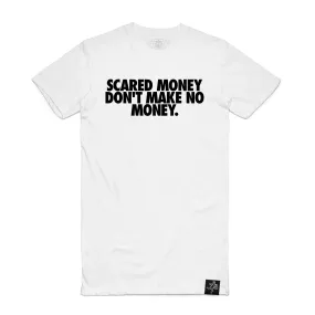 Scared Money Tee White