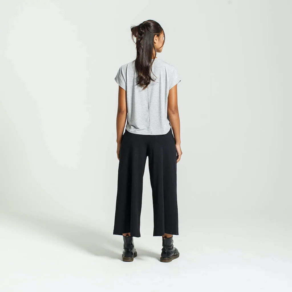 Slouch T-shirt | Grey Marle