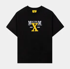 SP x Malcom X Montage Mens Short Sleeve Shirt (Black/Yellow)