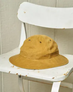 Standard Sailing Hat in Khaki Waxed Canvas