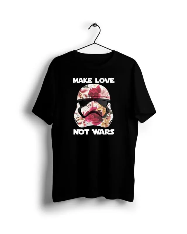 Star Wars Make Love not Wars - Digital Graphics Basic T-shirt Black