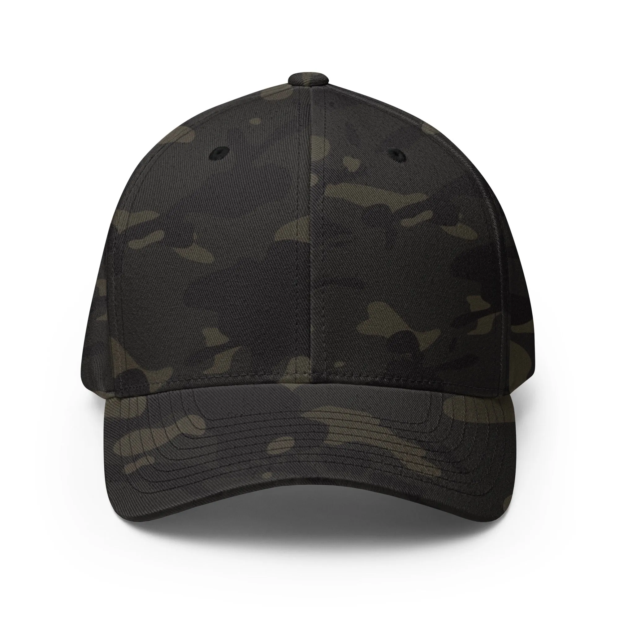 Structured Twill Camouflage Cap