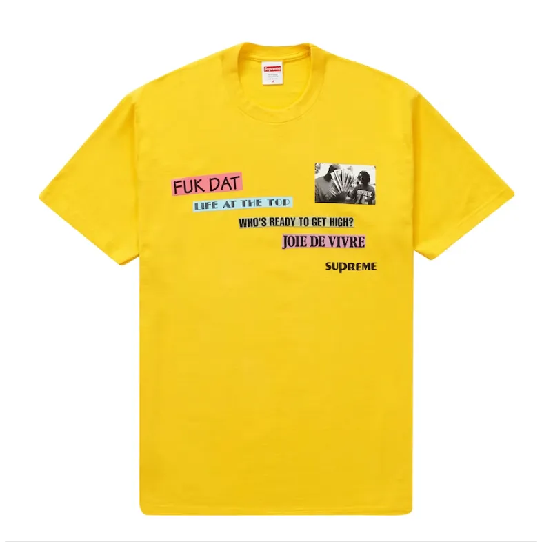 Supreme Joie De Vivre Tee (Yellow)