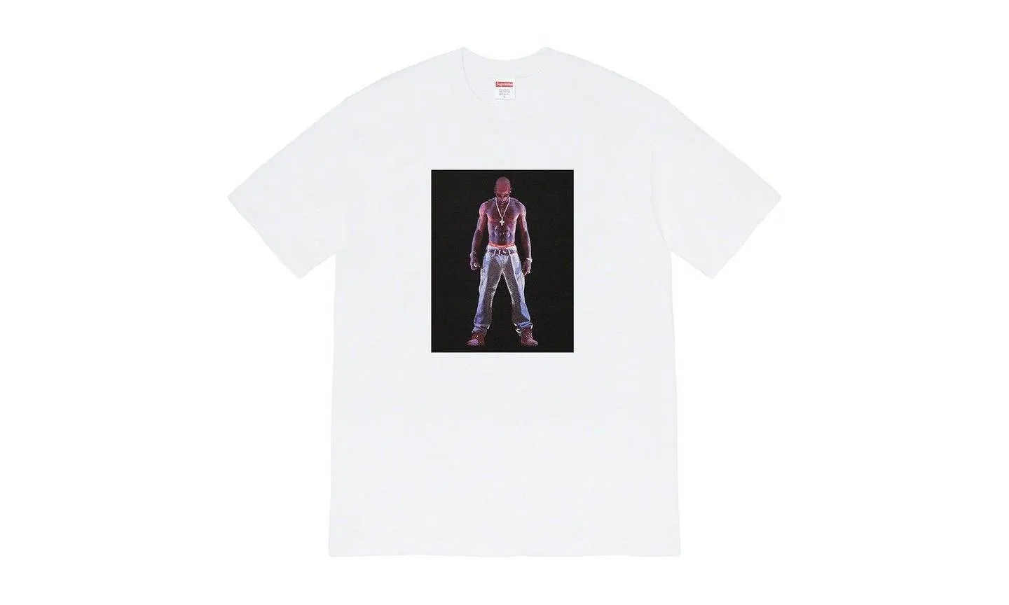 Supreme Tupac Hologram T-Shirt 'White'