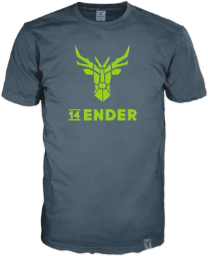 T-Shirt 14Ender® Logo HD dark slate