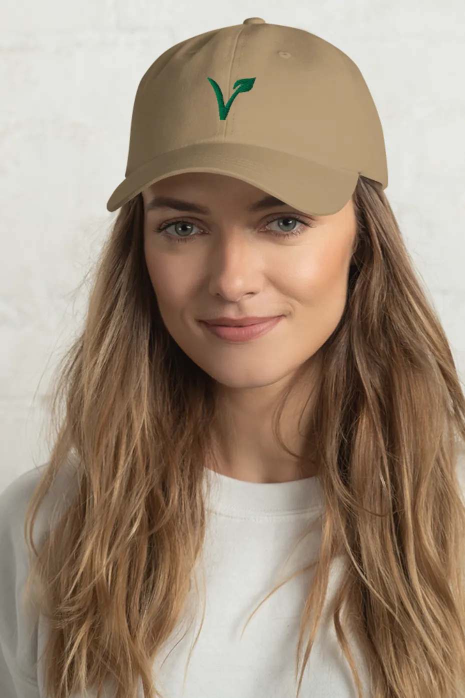 V Leaf Dad hat - Embroidery