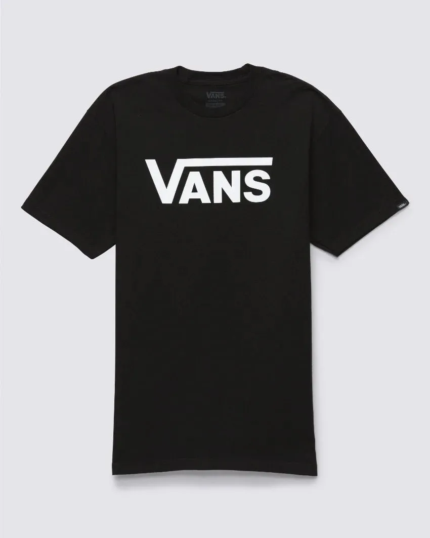 VANS MEN'S CLASSIC BLACK TEE