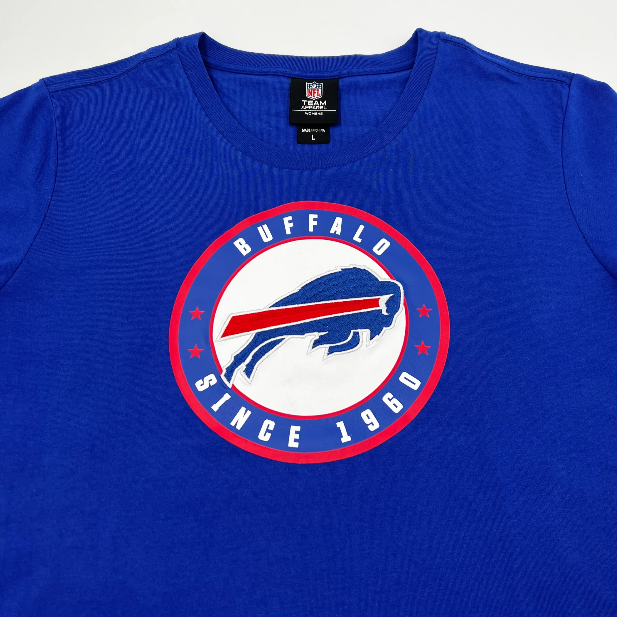 Women's New Era Buffalo Bills Royal 2023 Official Draft T-Shirt